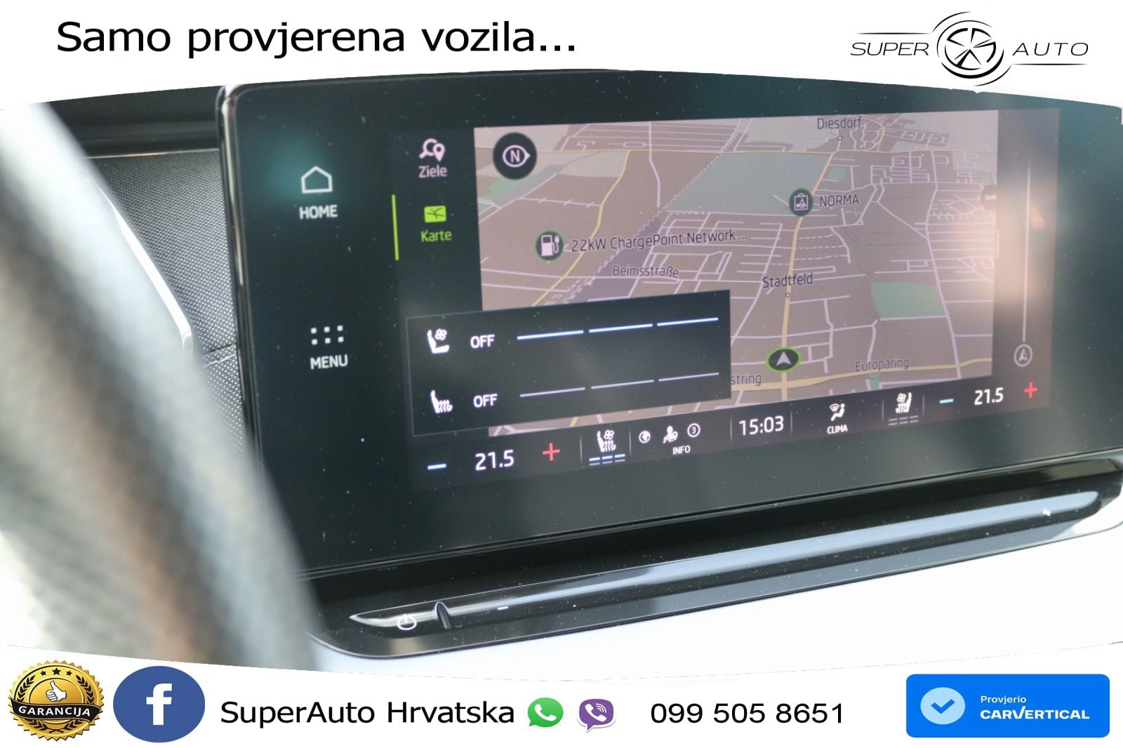 Škoda Octavia Combi 2.0 TDI (150 KS) DSG LED+GR SJED+ACC