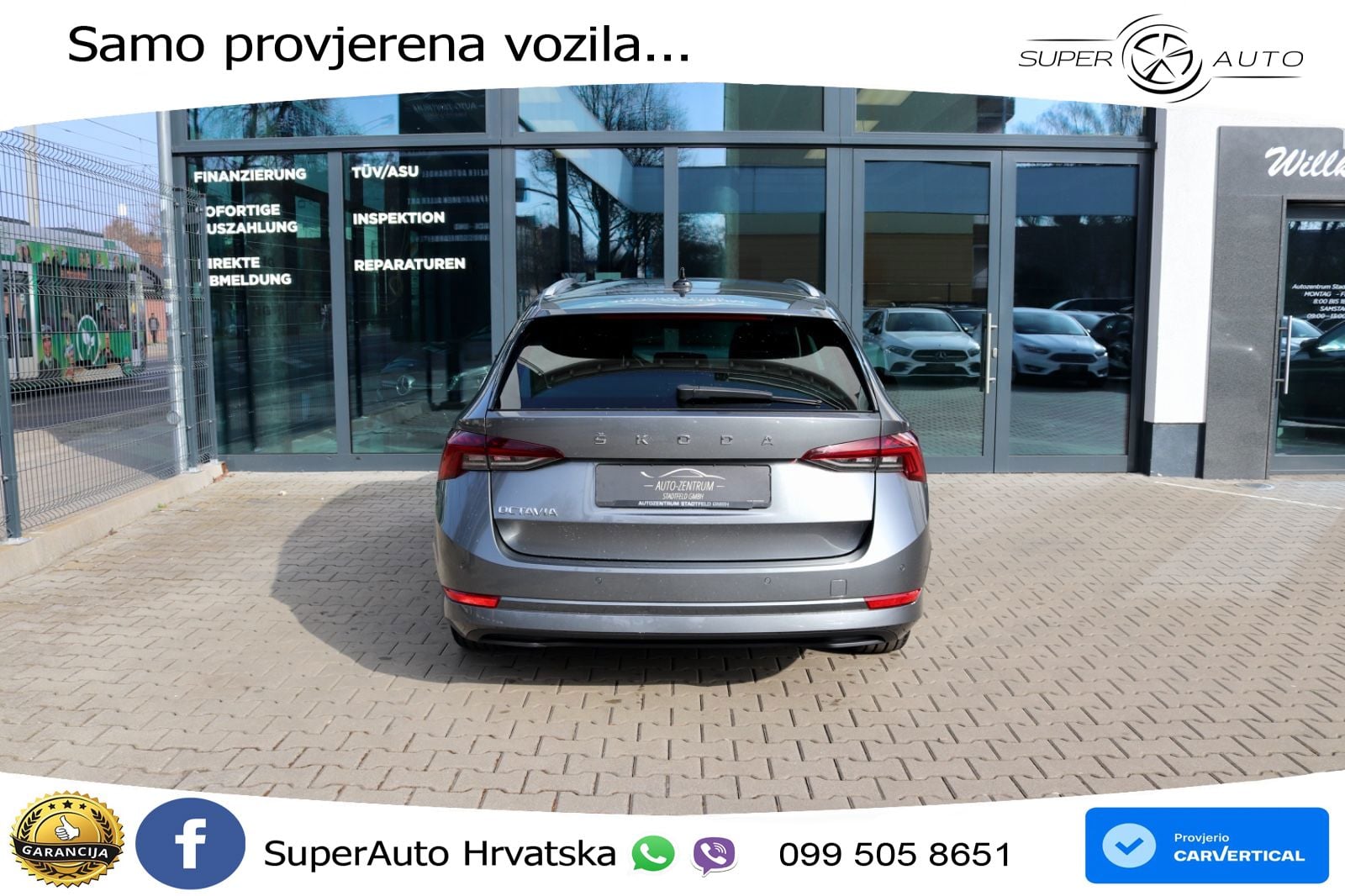 Škoda Octavia Combi 2.0 TDI (150 KS) DSG LED+GR SJED+ACC