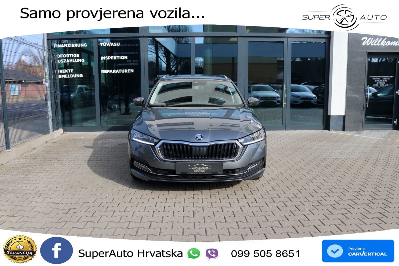 Škoda Octavia Combi 2.0 TDI (150 KS) DSG LED+GR SJED+ACC