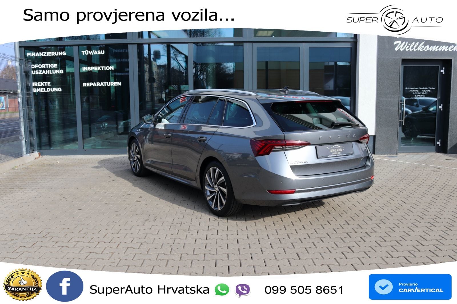 Škoda Octavia Combi 2.0 TDI (150 KS) DSG LED+GR SJED+ACC