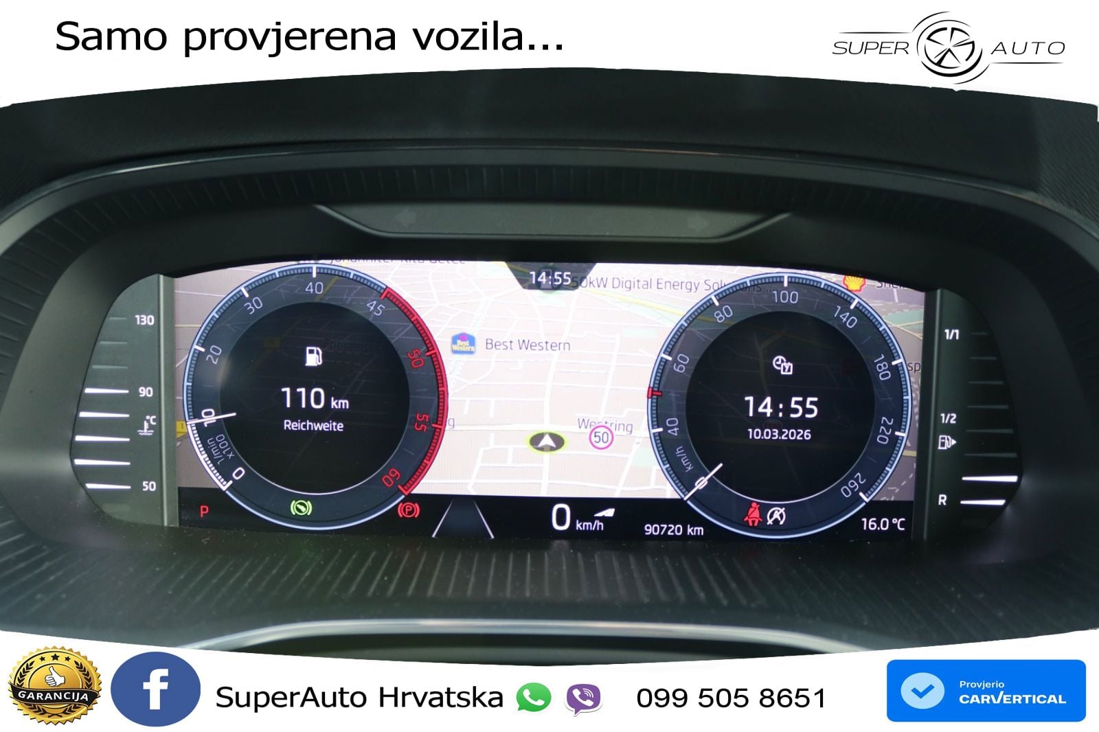 Škoda Octavia Combi 2.0 TDI (150 KS) DSG LED+GR SJED+ACC