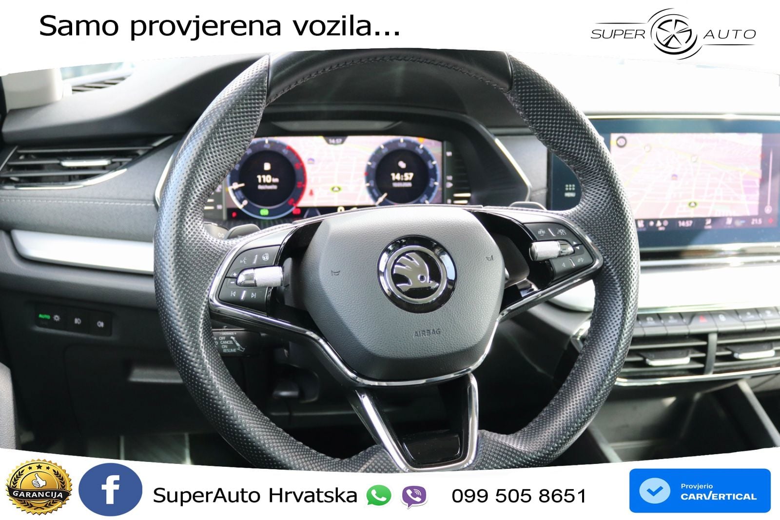 Škoda Octavia Combi 2.0 TDI (150 KS) DSG LED+GR SJED+ACC