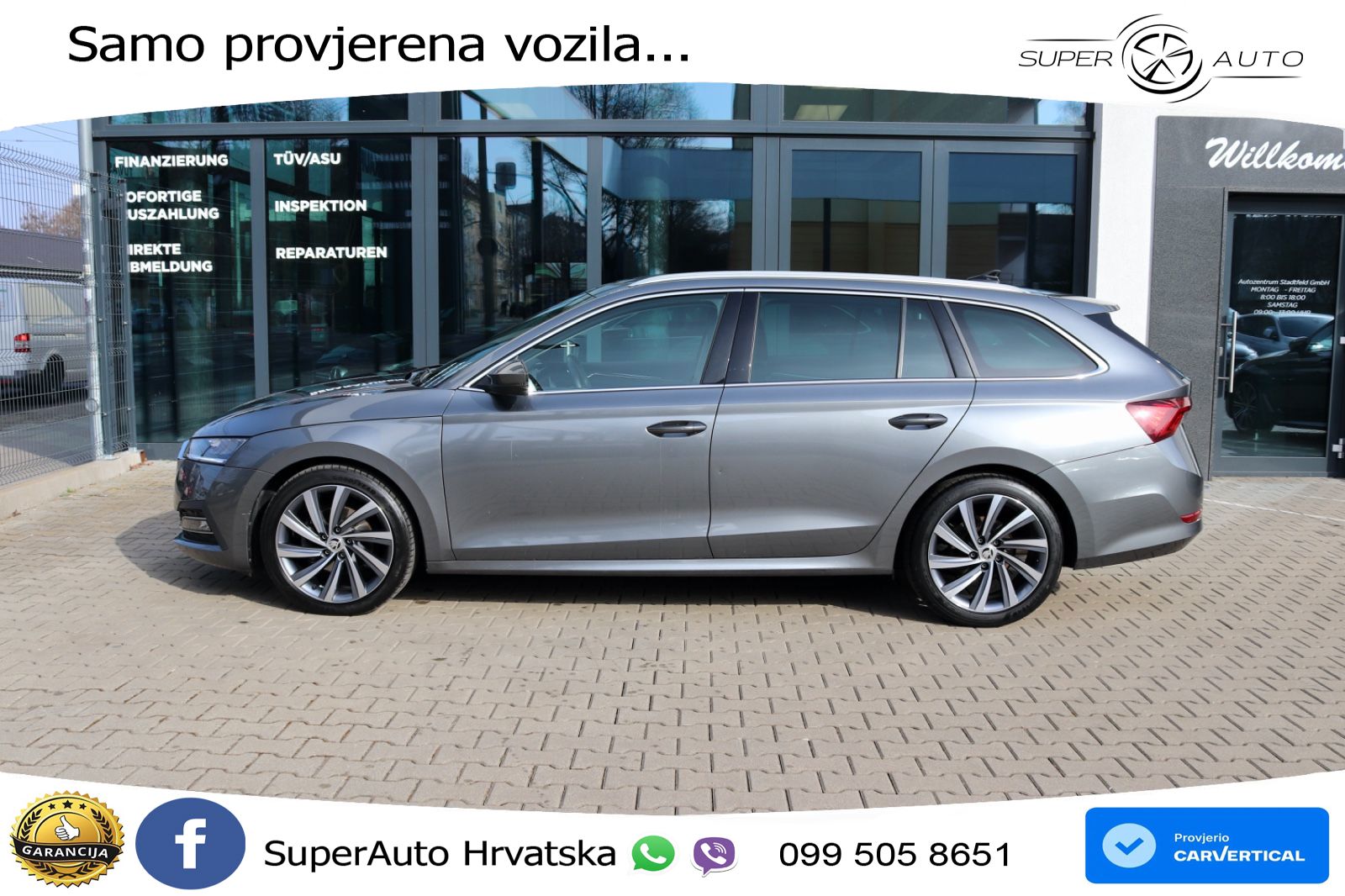 Škoda Octavia Combi 2.0 TDI (150 KS) DSG LED+GR SJED+ACC