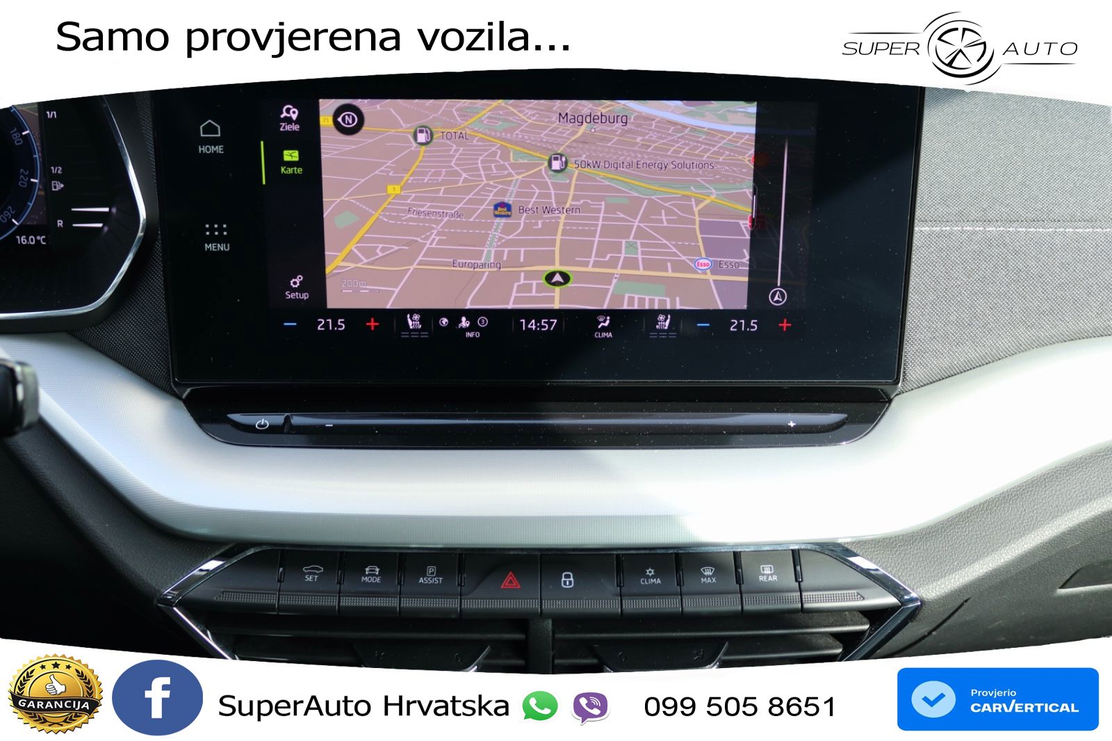 Škoda Octavia Combi 2.0 TDI (150 KS) DSG LED+GR SJED+ACC