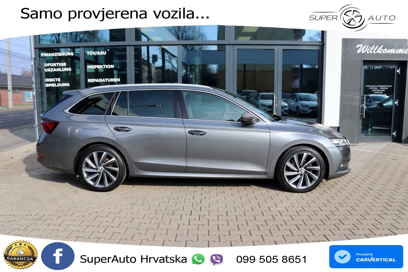 Škoda Octavia Combi 2.0 TDI (150 KS) DSG LED+GR SJED+ACC