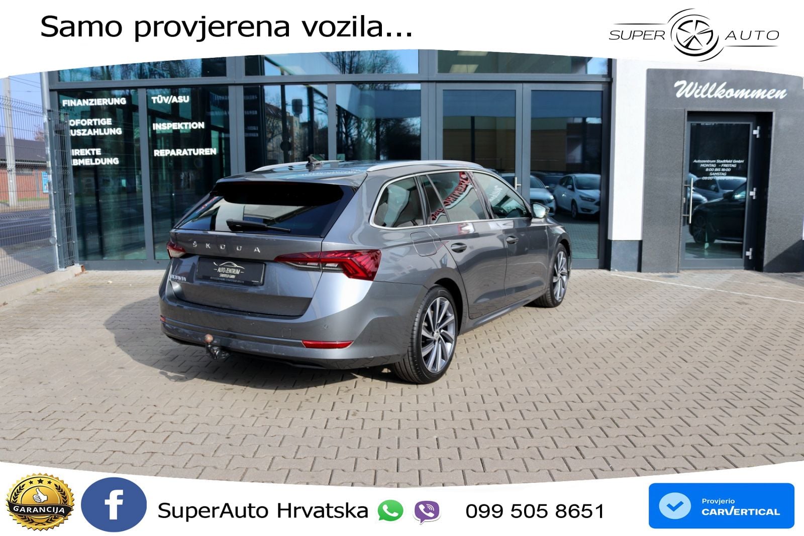 Škoda Octavia Combi 2.0 TDI (150 KS) DSG LED+GR SJED+ACC