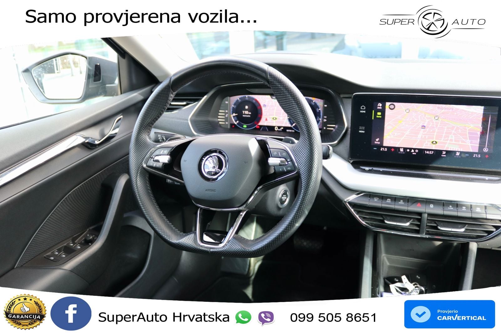 Škoda Octavia Combi 2.0 TDI (150 KS) DSG LED+GR SJED+ACC