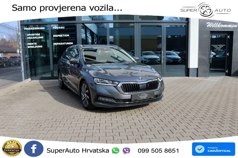 Škoda Octavia Combi 2.0 TDI (150 KS) DSG LED+GR SJED+ACC