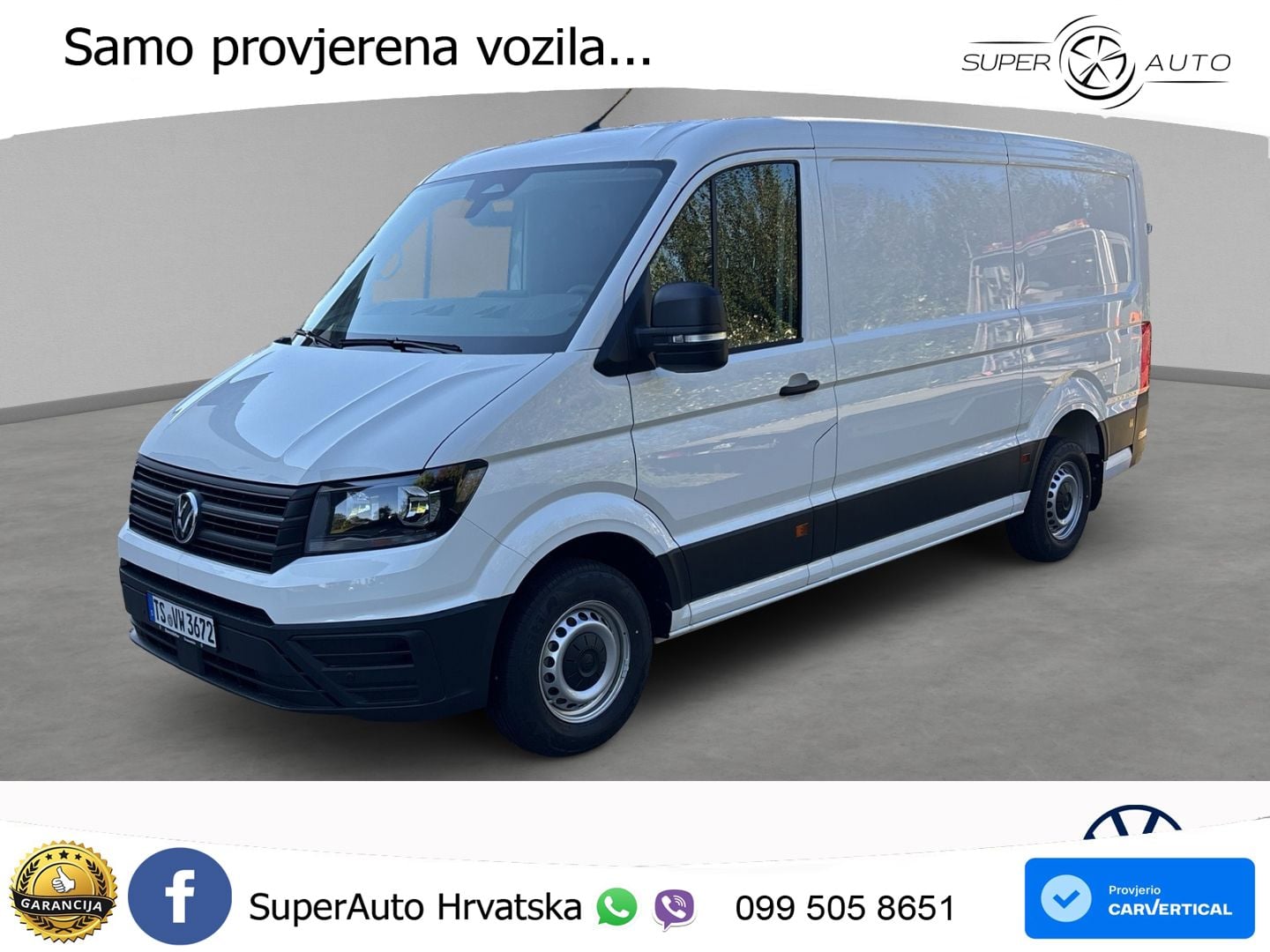 Volkswagen Crafter 35 Kasten Motor: 2,0 l TDI EU6-EC SCR 10 140 KS