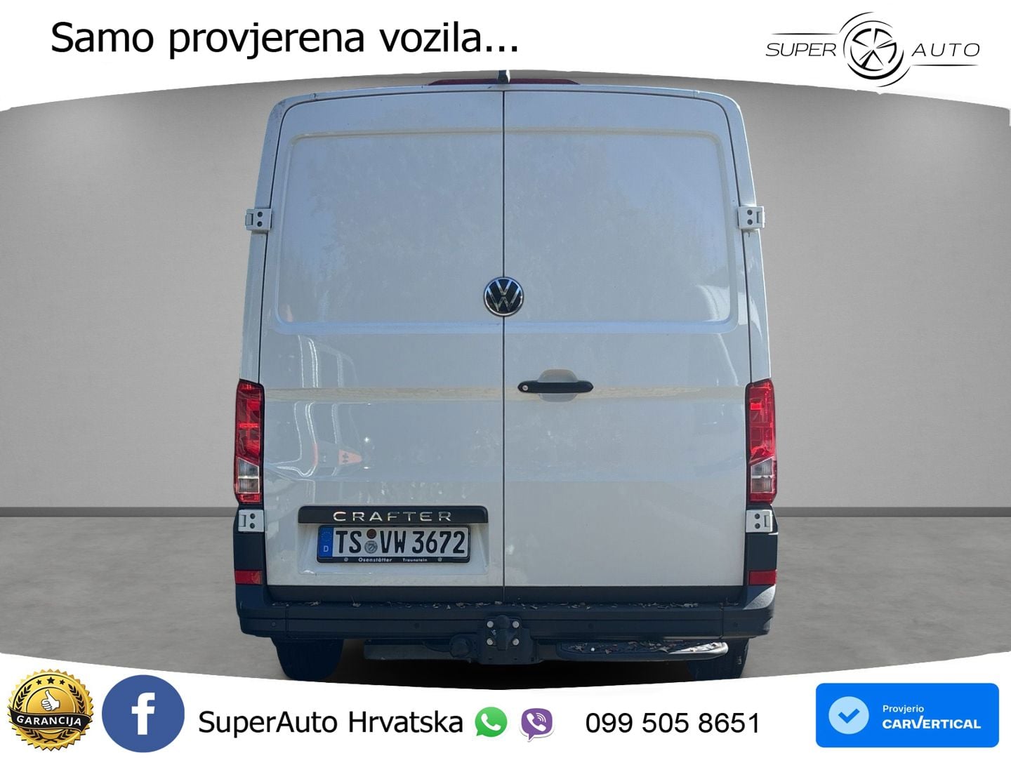 Volkswagen Crafter 35 Kasten Motor: 2,0 l TDI EU6-EC SCR 10 140 KS