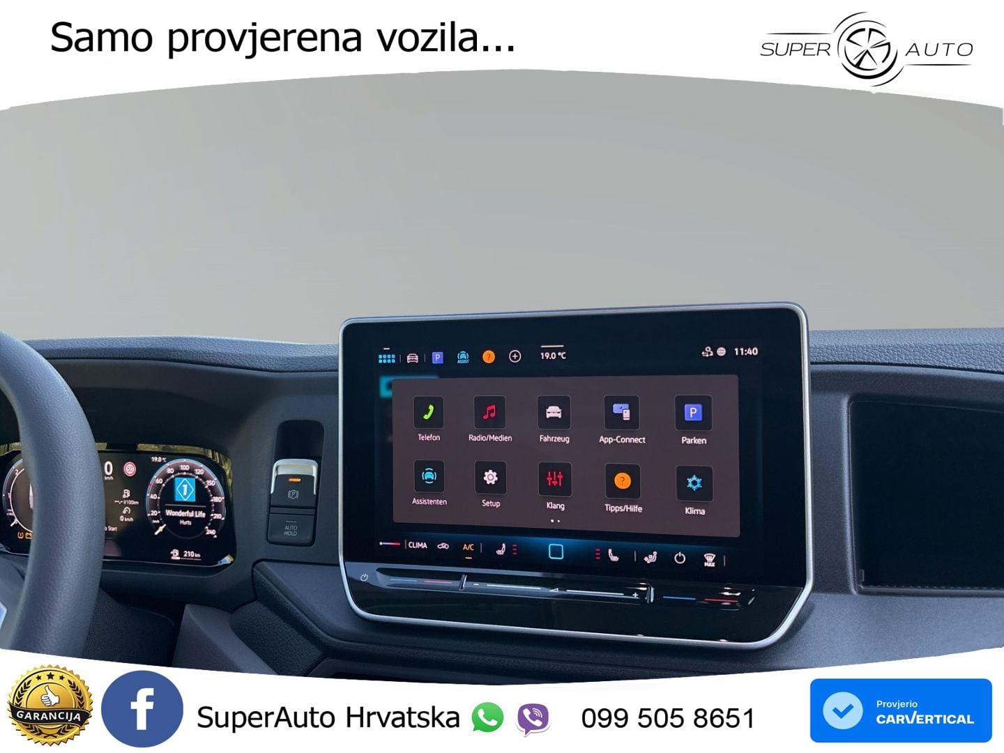 Volkswagen Crafter 35 Kasten Motor: 2,0 l TDI EU6-EC SCR 10 140 KS