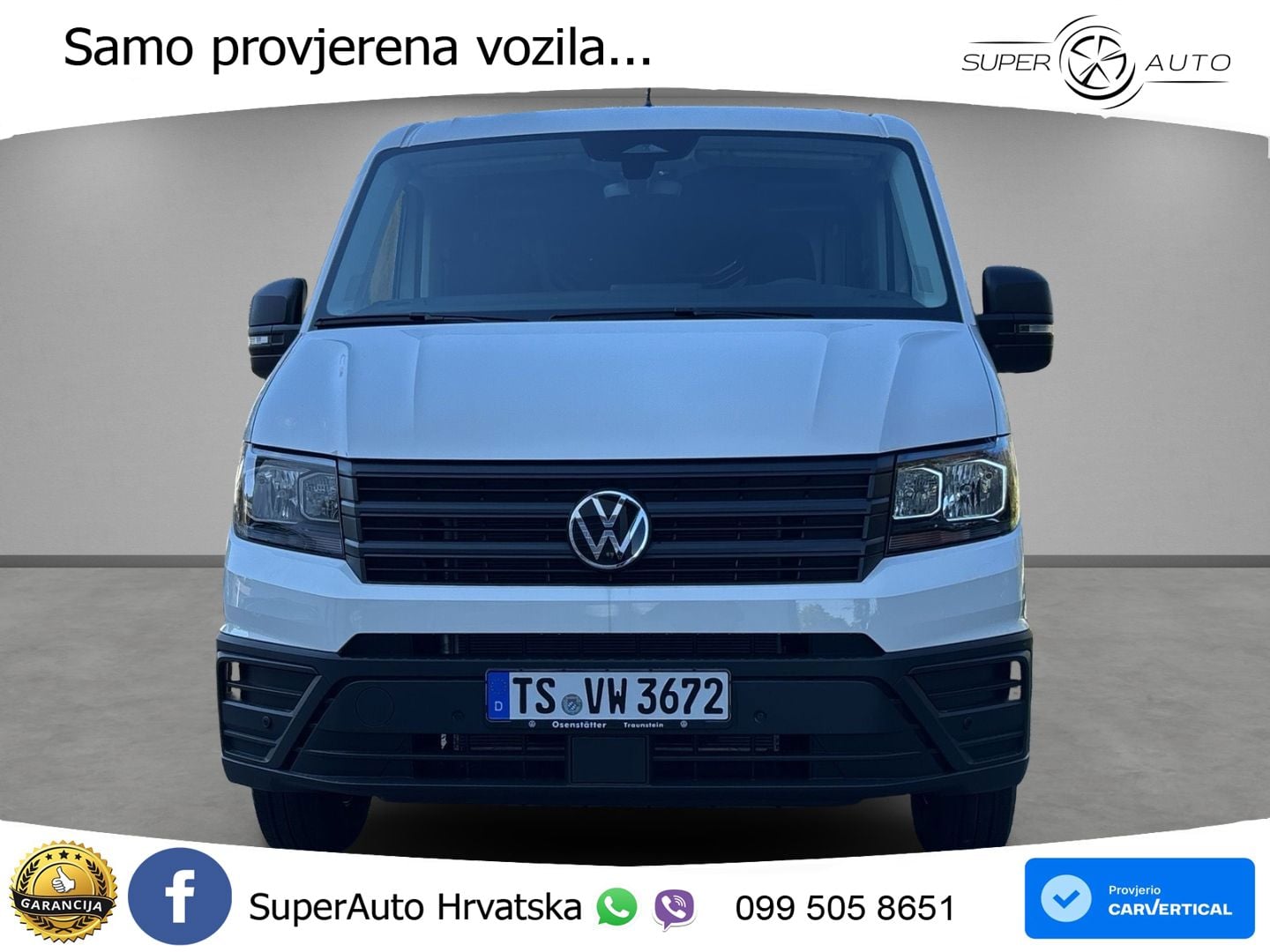 Volkswagen Crafter 35 Kasten Motor: 2,0 l TDI EU6-EC SCR 10 140 KS