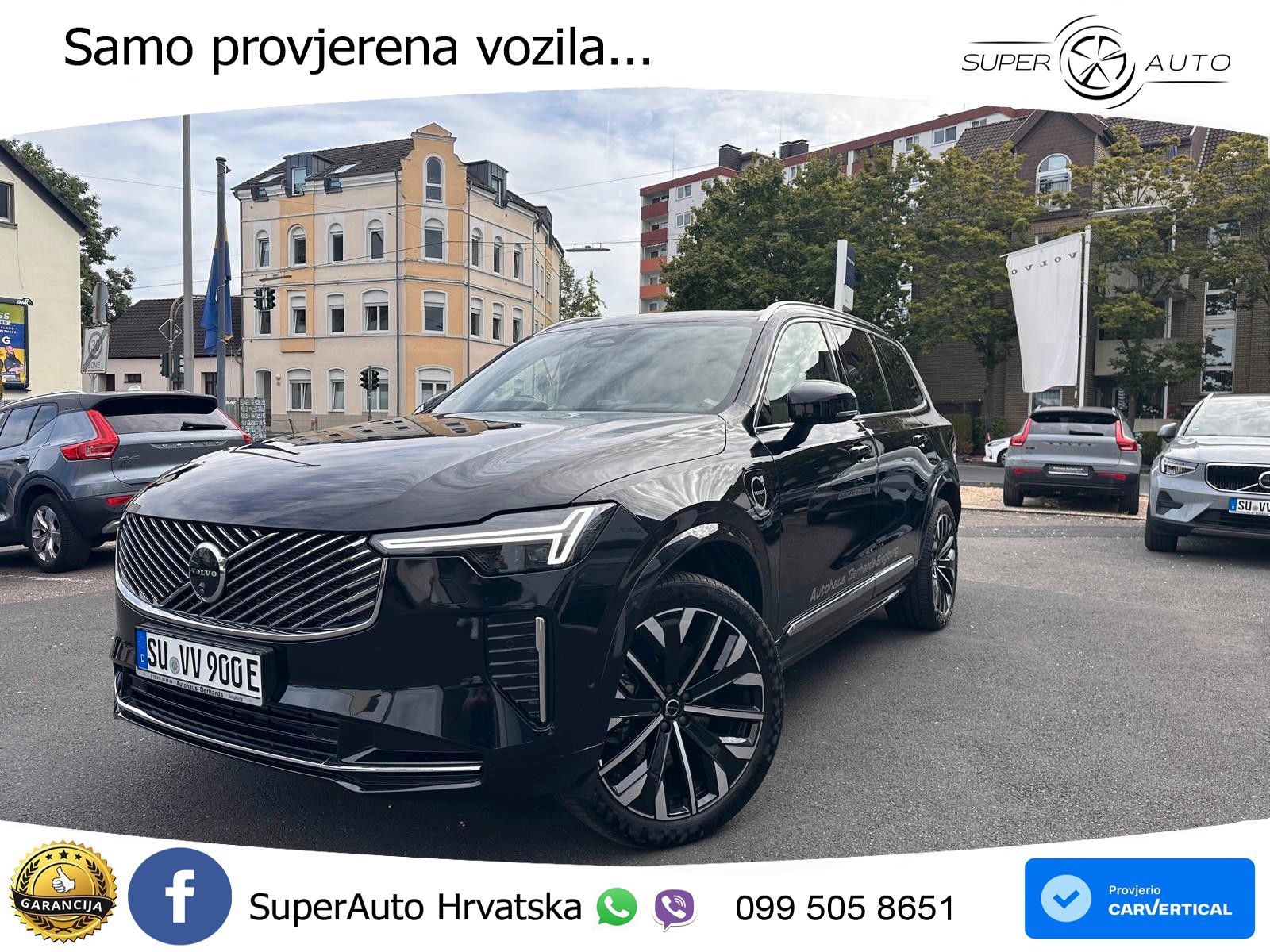 Volvo XC90 2.0 T8 AWD Automatic ACC+HEAD+4xGR SJED+360+PANO
