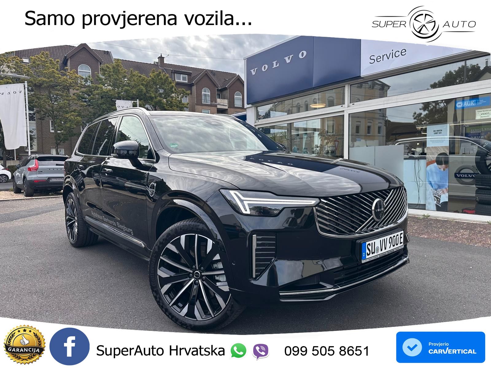 Volvo XC90 2.0 T8 AWD Automatic ACC+HEAD+4xGR SJED+360+PANO