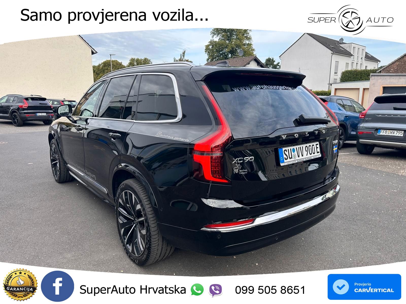 Volvo XC90 2.0 T8 AWD Automatic ACC+HEAD+4xGR SJED+360+PANO