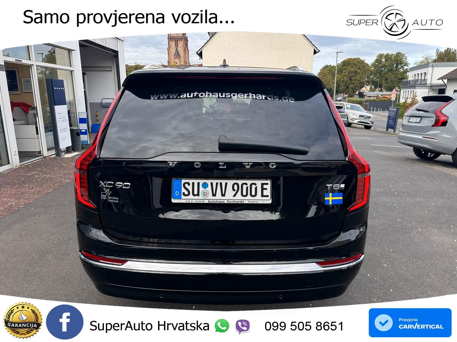 Volvo XC90 2.0 T8 AWD Automatic ACC+HEAD+4xGR SJED+360+PANO