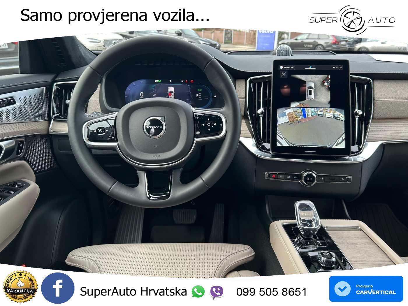 Volvo XC90 2.0 T8 AWD Automatic ACC+HEAD+4xGR SJED+360+PANO