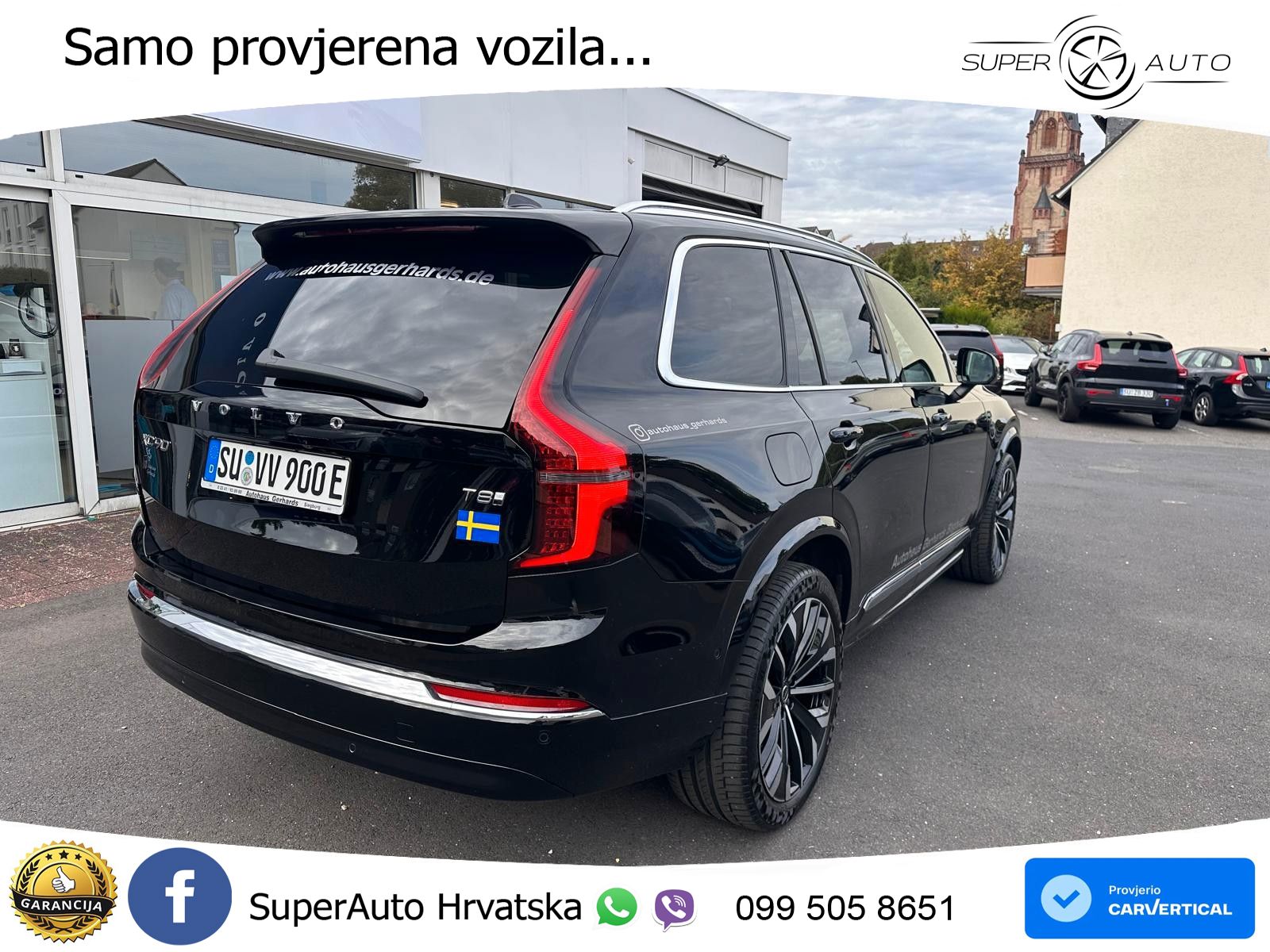 Volvo XC90 2.0 T8 AWD Automatic ACC+HEAD+4xGR SJED+360+PANO