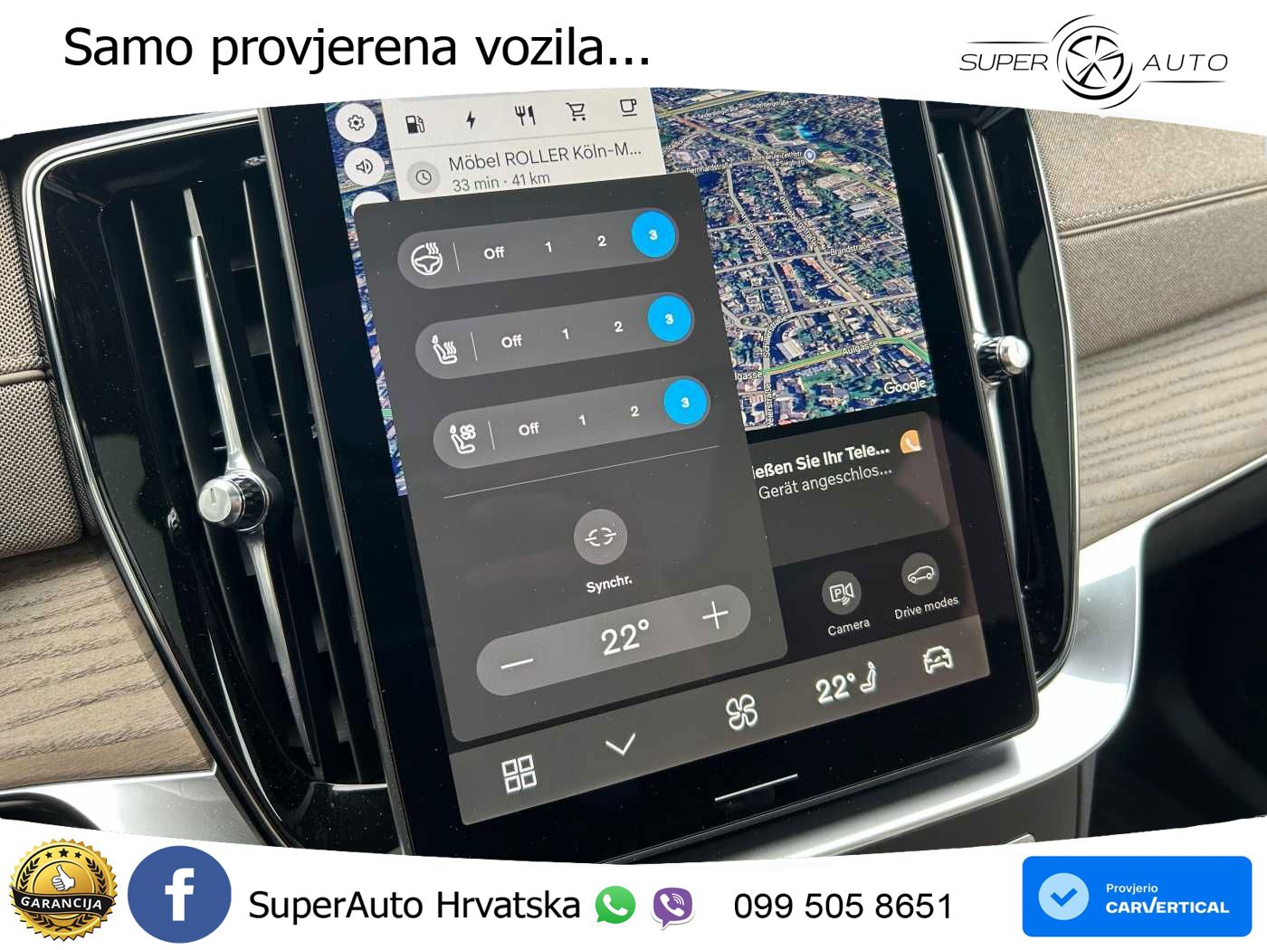 Volvo XC90 2.0 T8 AWD Automatic ACC+HEAD+4xGR SJED+360+PANO