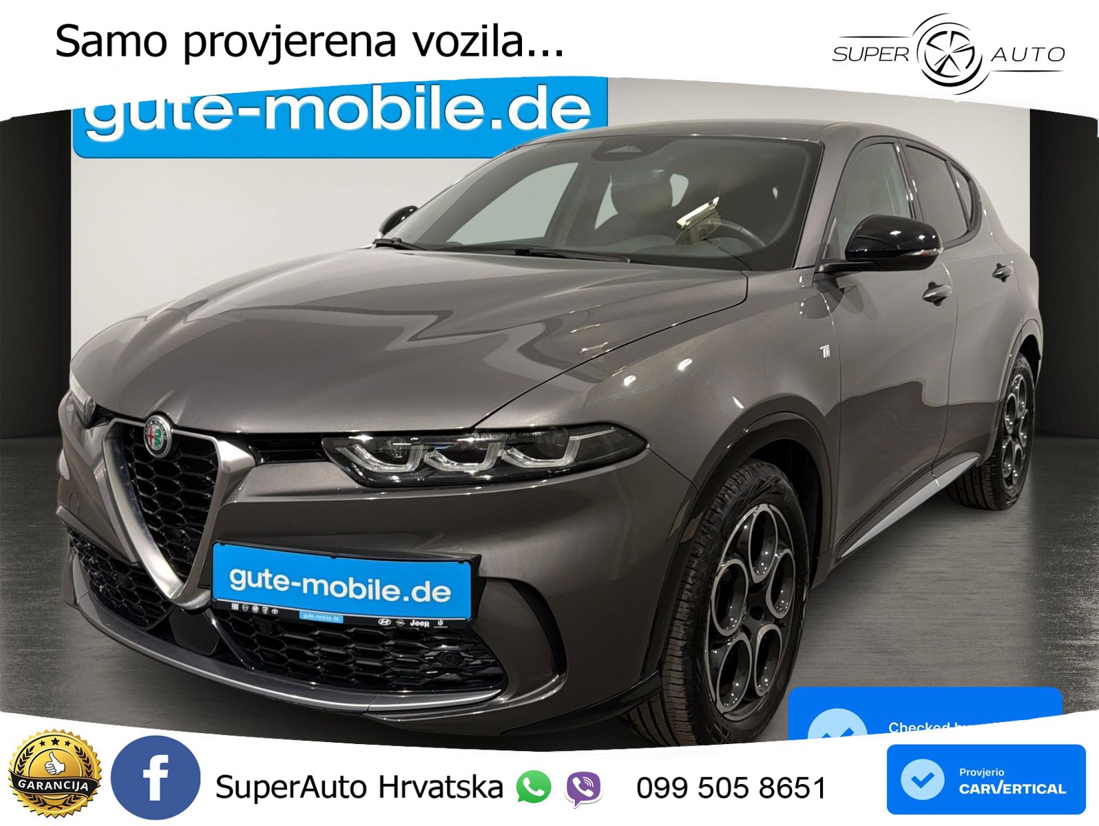 Alfa Romeo Tonale 1.5 VGT (160 KS) 48V-Hybrid TCT LED+ACC
