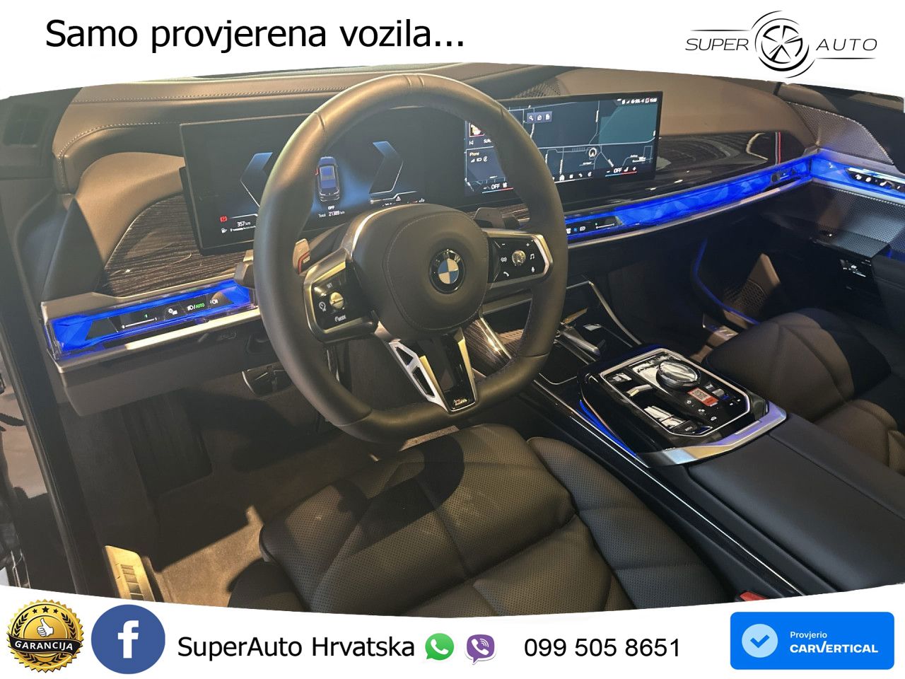 BMW 740d (299 KS) xDrive Steptronic M Sport ACC+HEAD+4xGR SJED+360+PANO