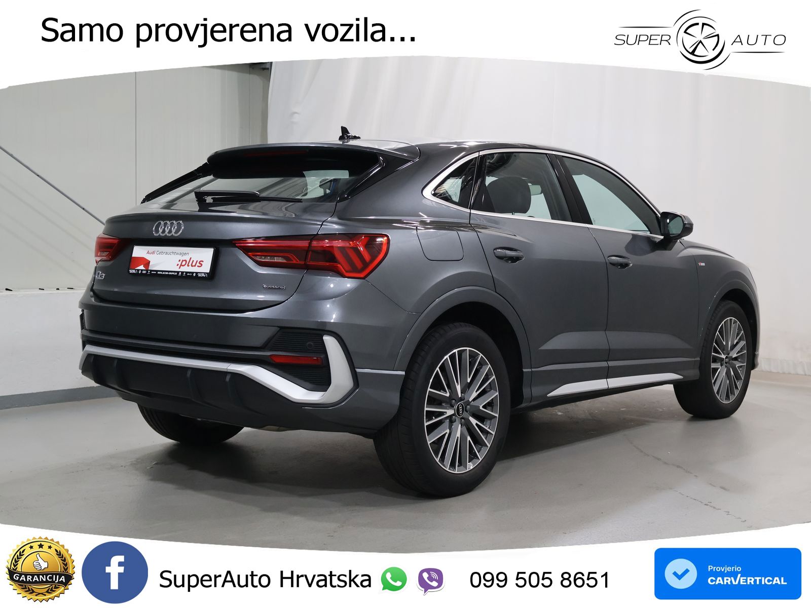 Audi Q3 II Sportback 40 TFSI (190 KS) quattro S tronic S line