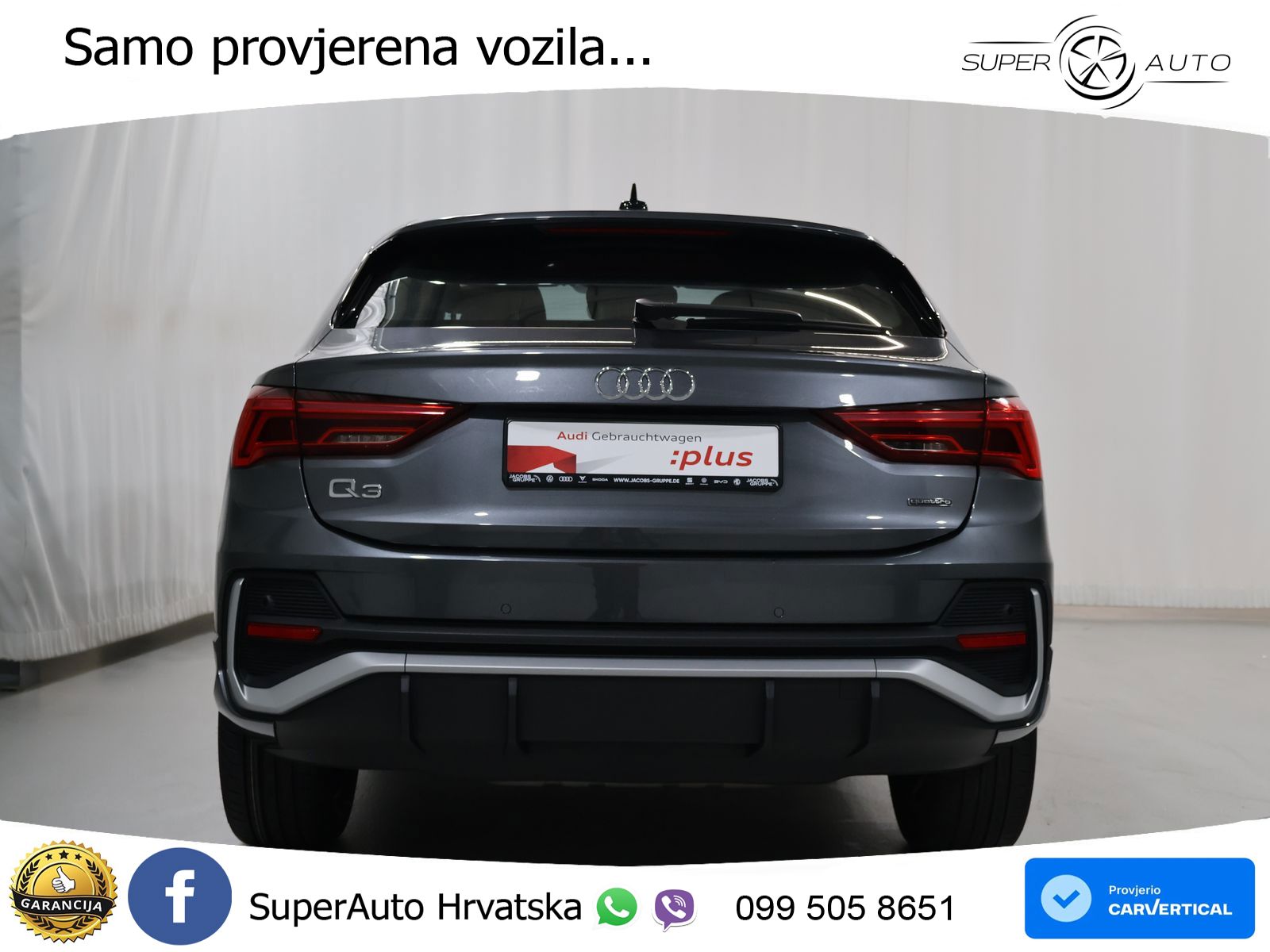 Audi Q3 II Sportback 40 TFSI (190 KS) quattro S tronic S line