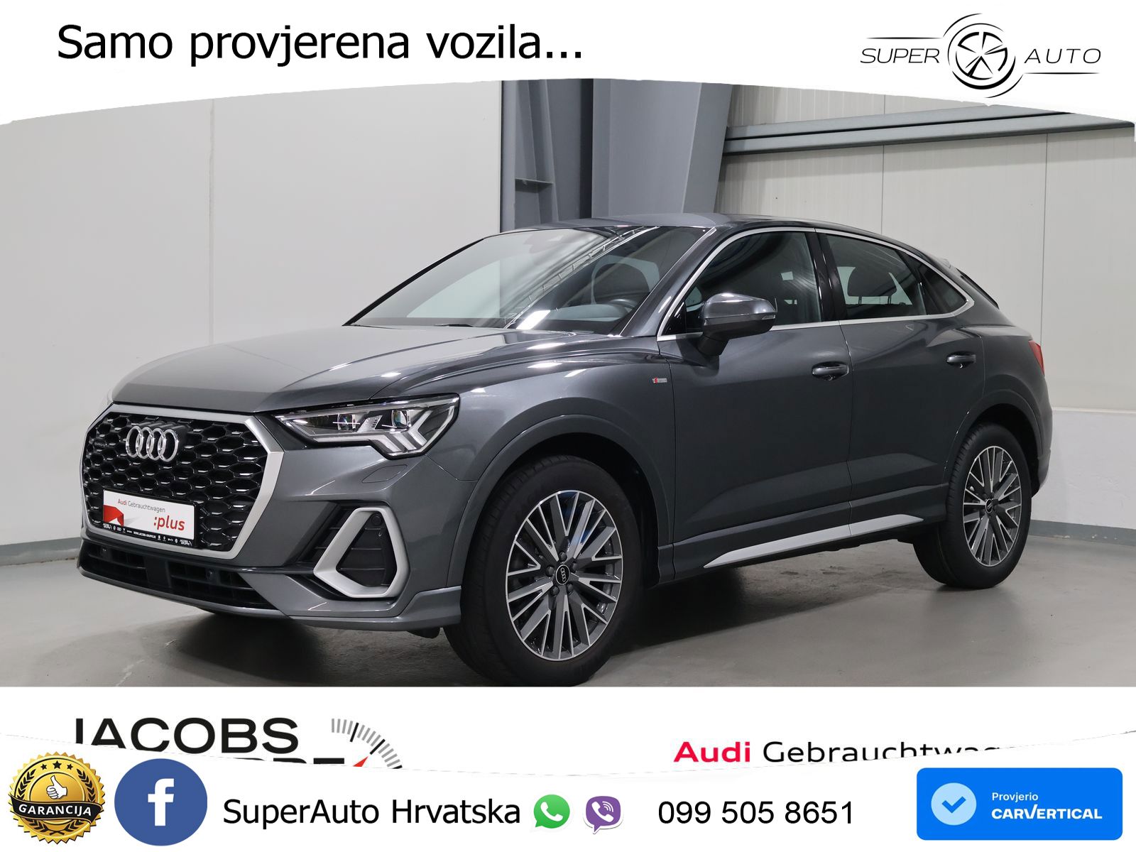 Audi Q3 II Sportback 40 TFSI (190 KS) quattro S tronic S line