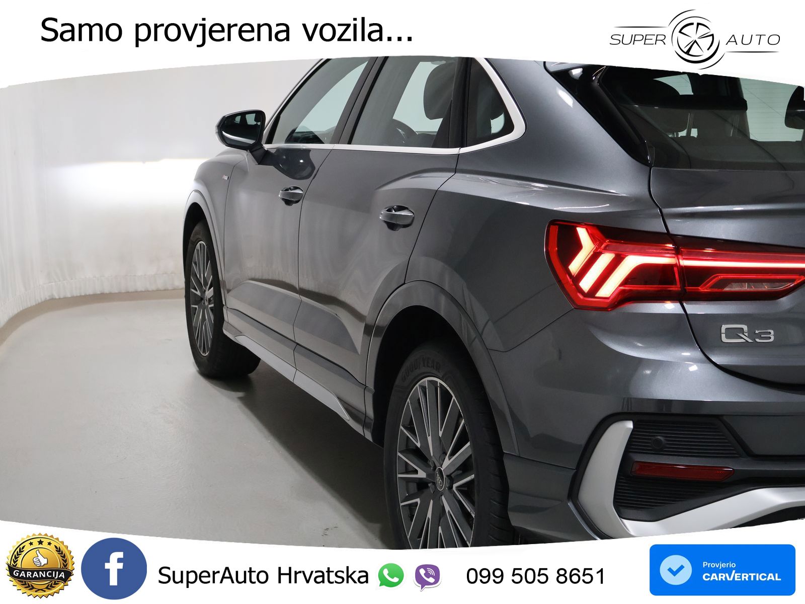 Audi Q3 II Sportback 40 TFSI (190 KS) quattro S tronic S line