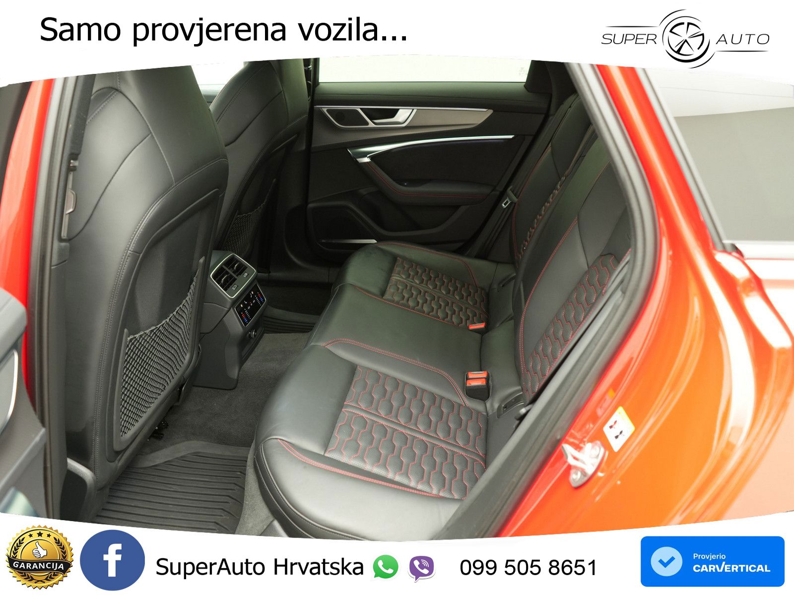 Audi RS6 Avant 4.0 TFSI V8 (600 KS) quattro Tiptronic ZRAČNI+ACC+GR SJED+KAM