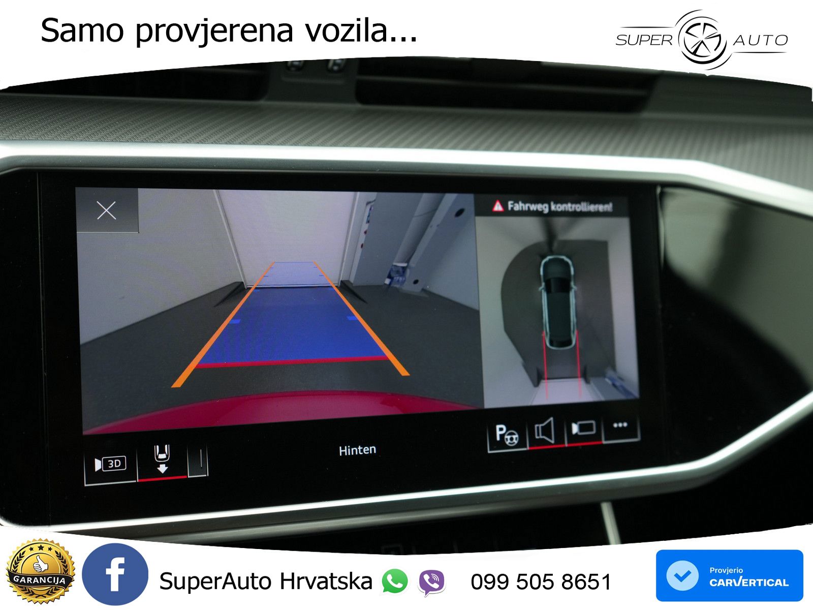 Audi RS6 Avant 4.0 TFSI V8 (600 KS) quattro Tiptronic ZRAČNI+ACC+GR SJED+KAM