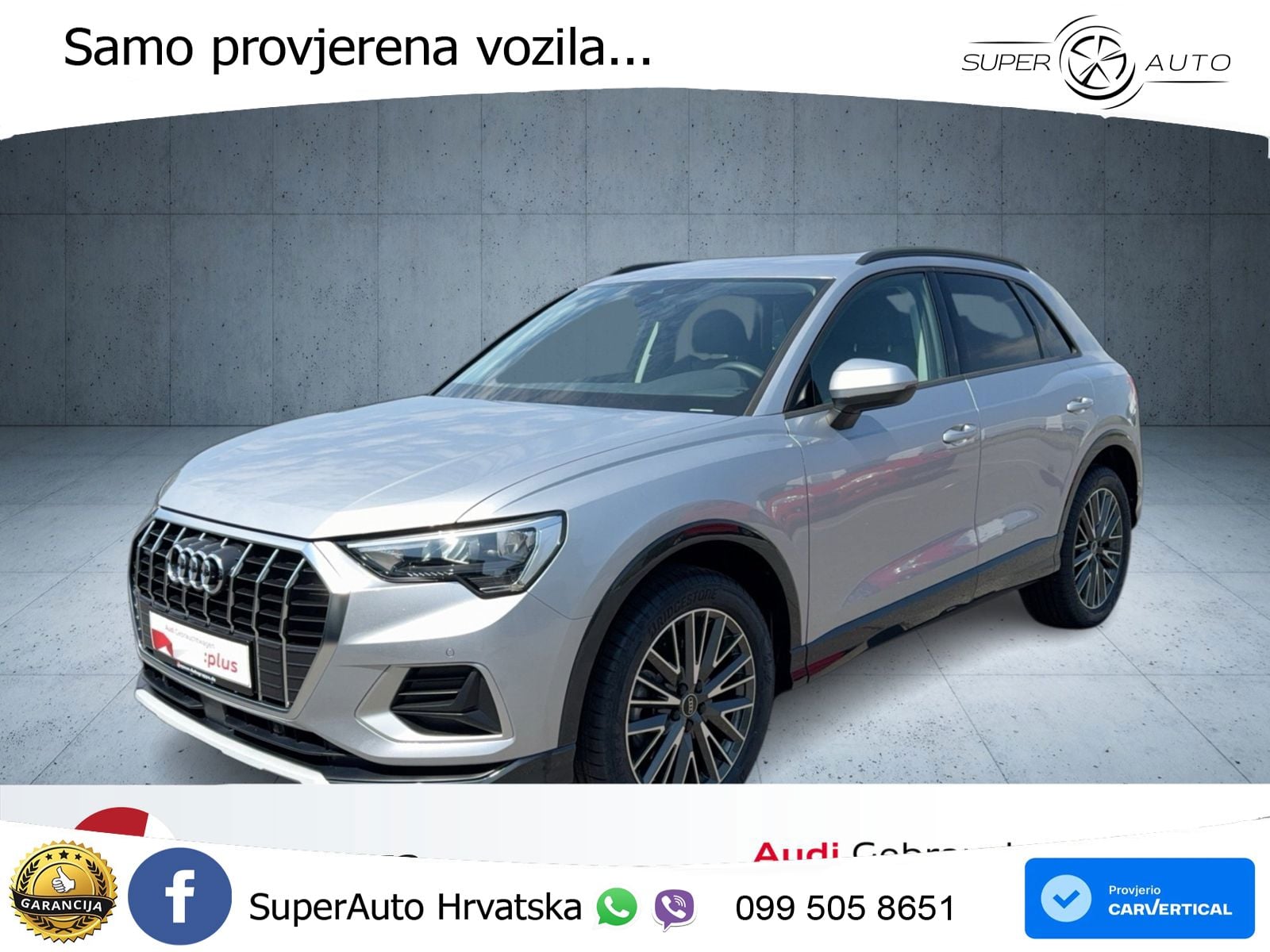 Audi Q3 45 TFSI (245 KS) quattro S tronic advanced LED+GR SJED+ACC