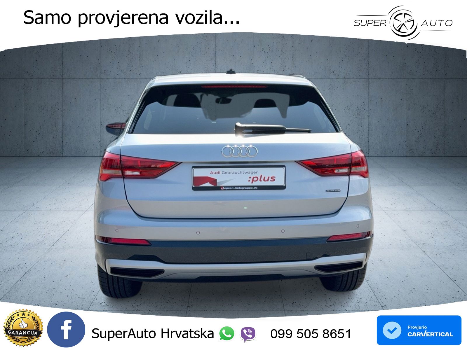 Audi Q3 45 TFSI (245 KS) quattro S tronic advanced LED+GR SJED+ACC