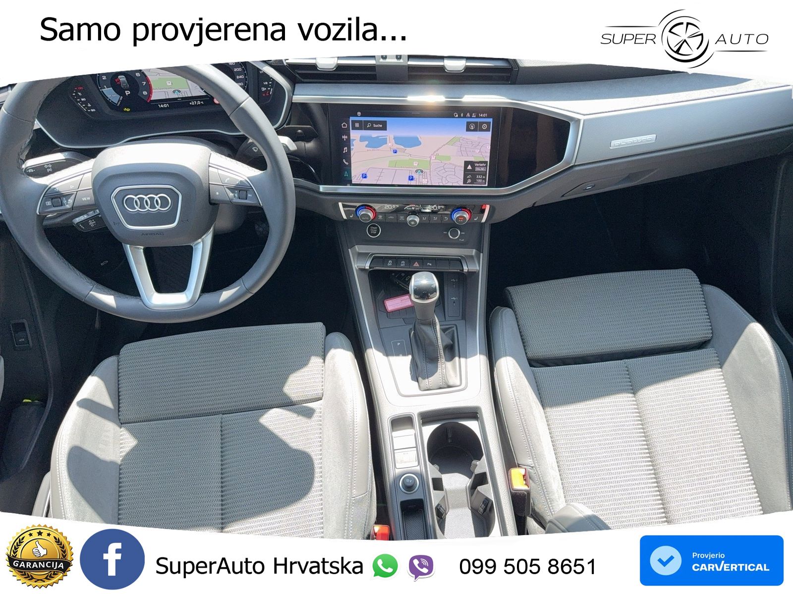 Audi Q3 45 TFSI (245 KS) quattro S tronic advanced LED+GR SJED+ACC
