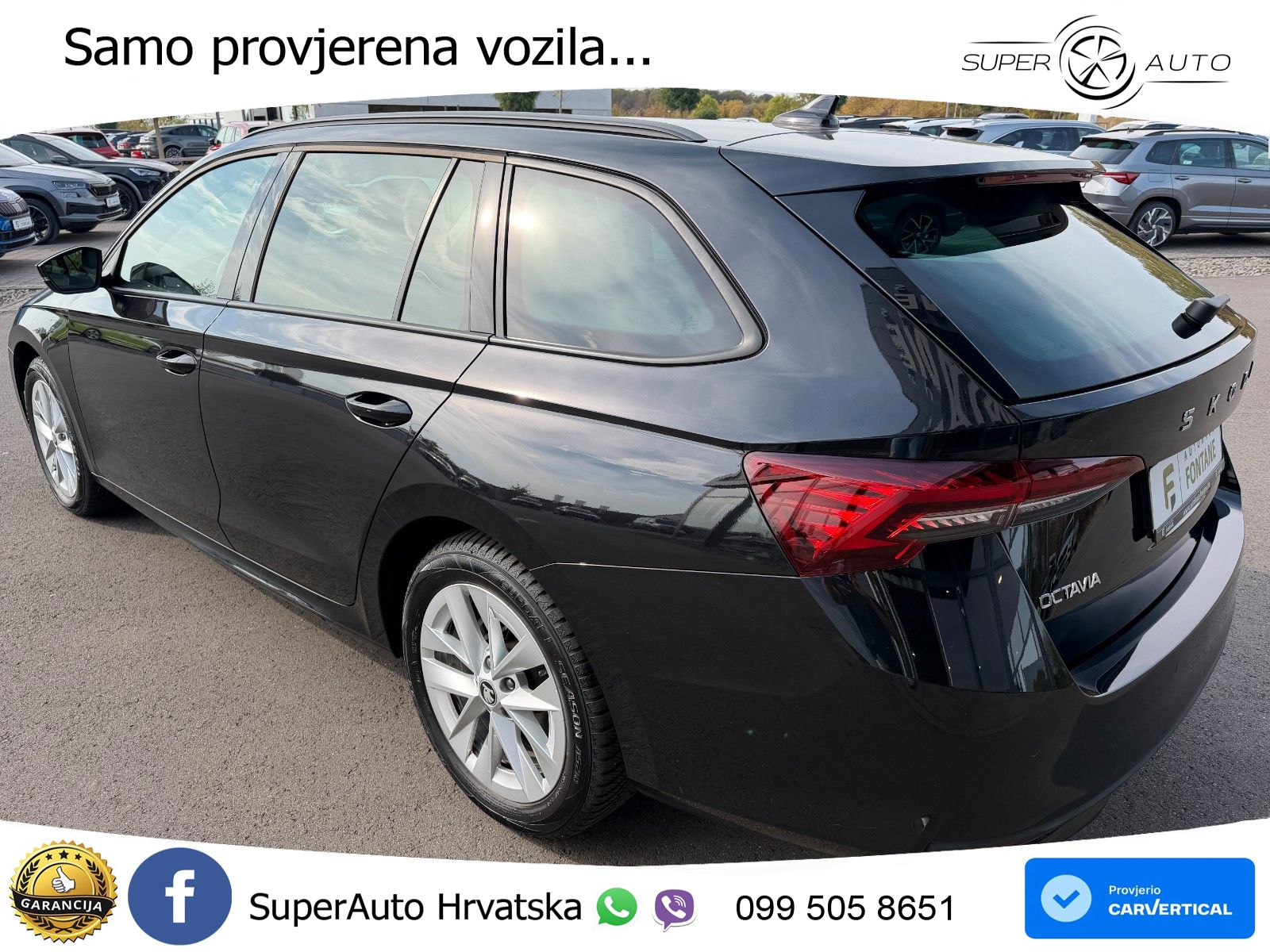 Škoda Octavia Combi 2.0 TDI (150 KS) DSG Selection LED+GR SJED+ACC