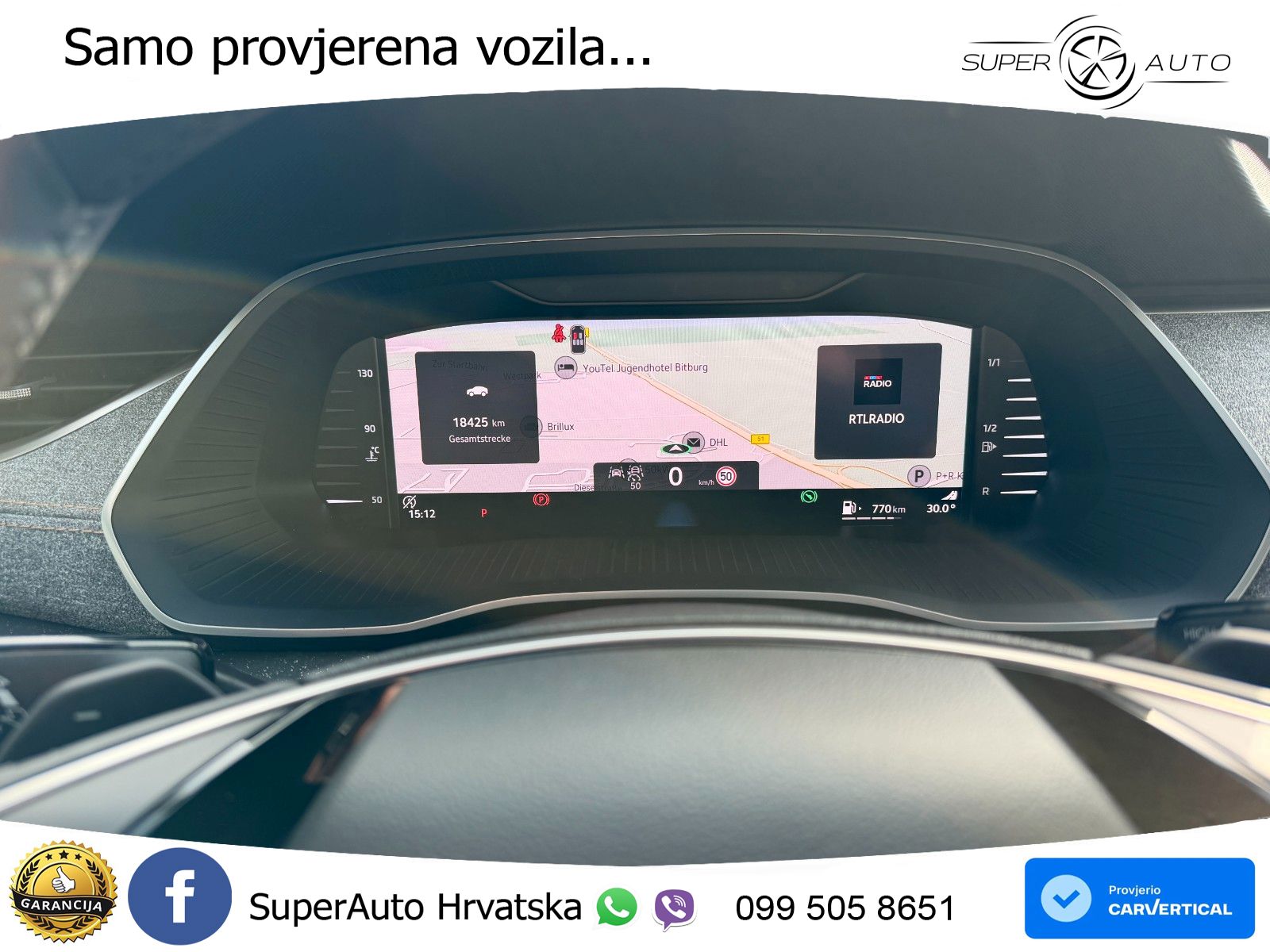 Škoda Octavia Combi 2.0 TDI (150 KS) DSG Selection LED+GR SJED+ACC