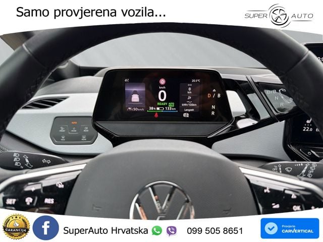 Volkswagen ID.3 Pro 62 kWh (204 KS) LED+GR SJED+ACC