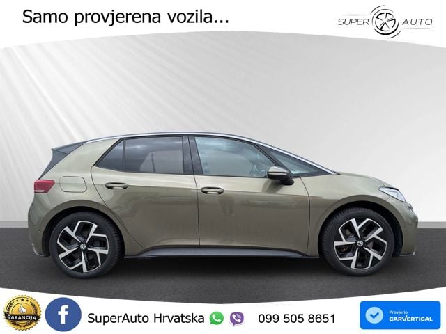 Volkswagen ID.3 Pro 62 kWh (204 KS) LED+GR SJED+ACC