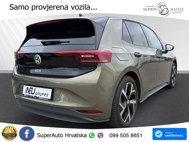 Volkswagen ID.3 Pro 62 kWh (204 KS) LED+GR SJED+ACC
