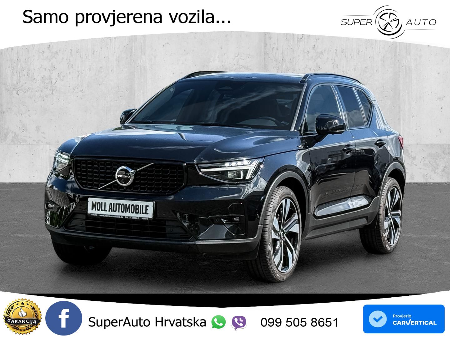 Volvo XC40 2.0 B4 AWD 197 KS Automatic ACC+GR SJED+360+PANO
