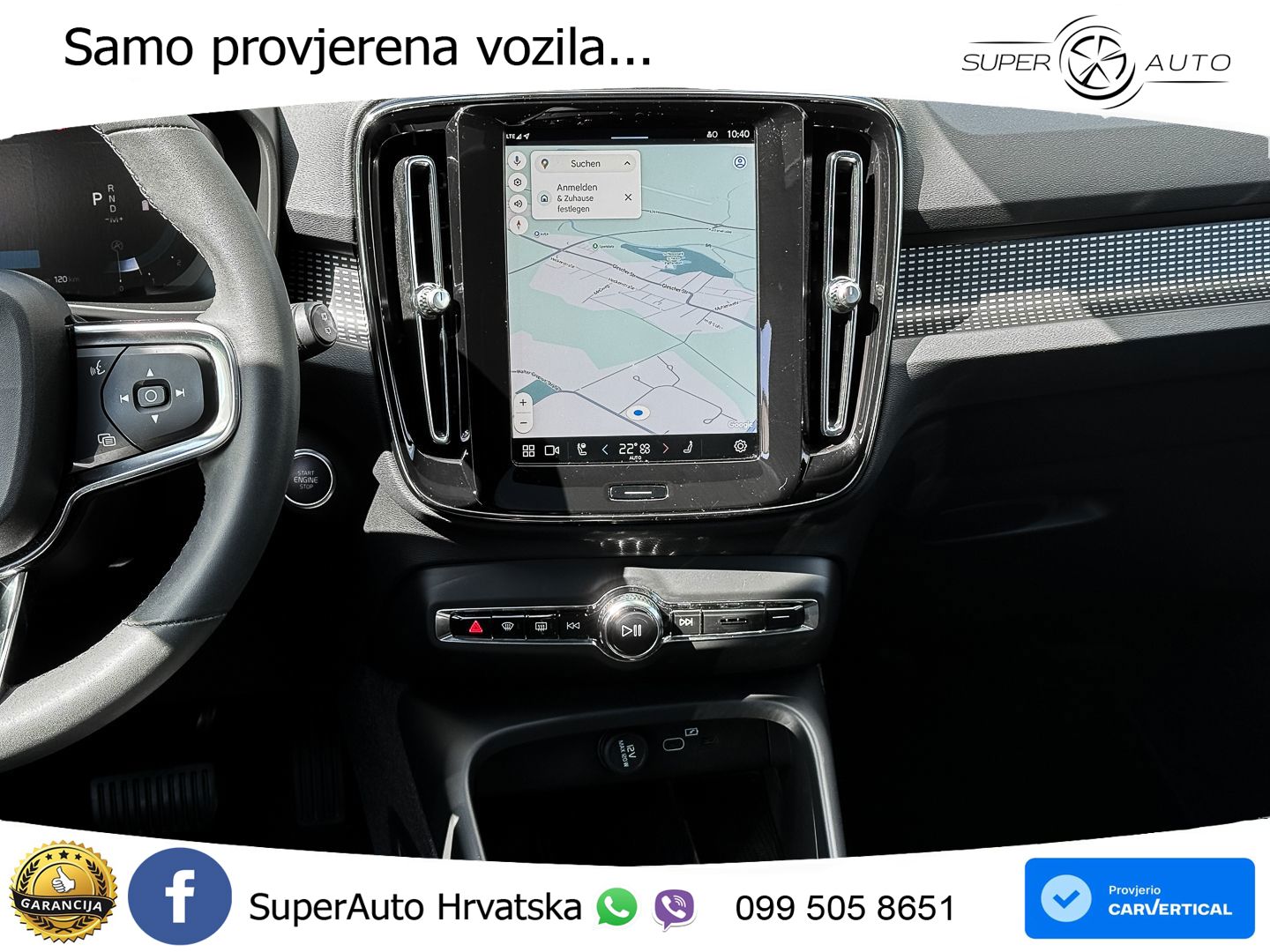 Volvo XC40 2.0 B4 AWD 197 KS Automatic ACC+GR SJED+360+PANO