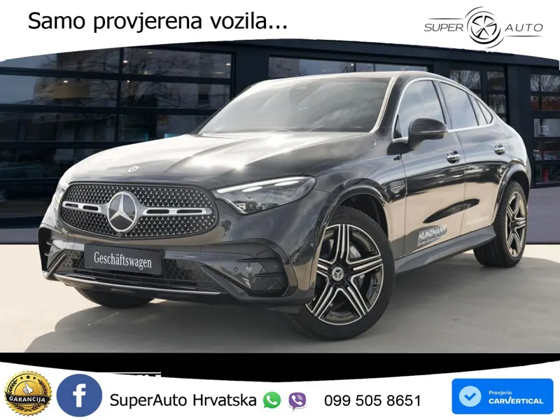Mercedes GLC Coupe 220d (197 KS) 4MATIC 9G-TRONIC AMG ACC+GR SJED+360+PANO