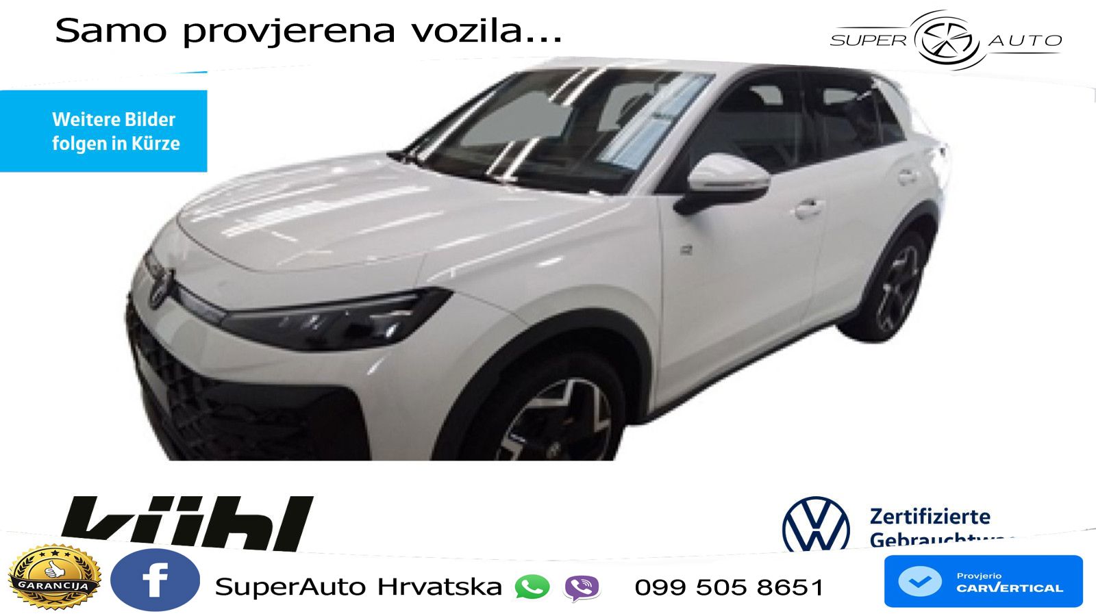 Volkswagen T-Roc 1.5 eTSI (150 KS)  DSG R-Line LED+GR SJED+ACC