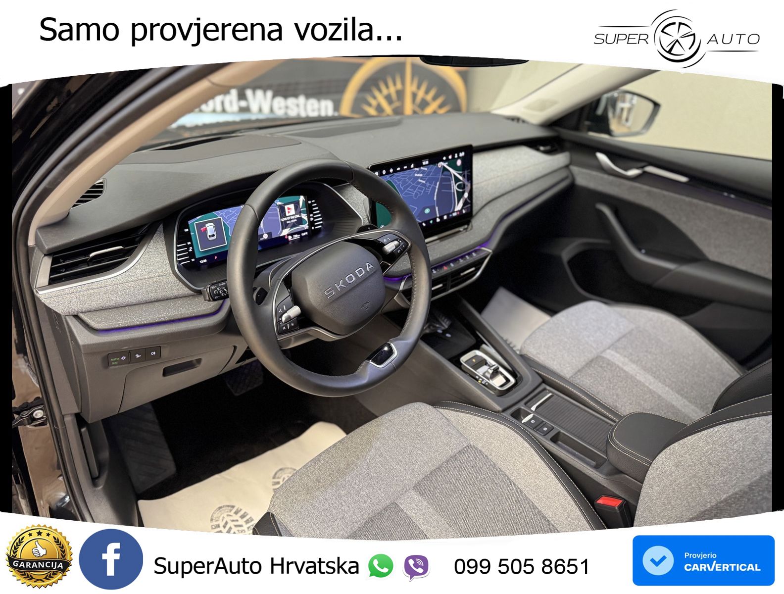 Škoda Octavia Combi 2.0 TDI (150 KS) DSG Selection MATRIX+GR SJED+KAM