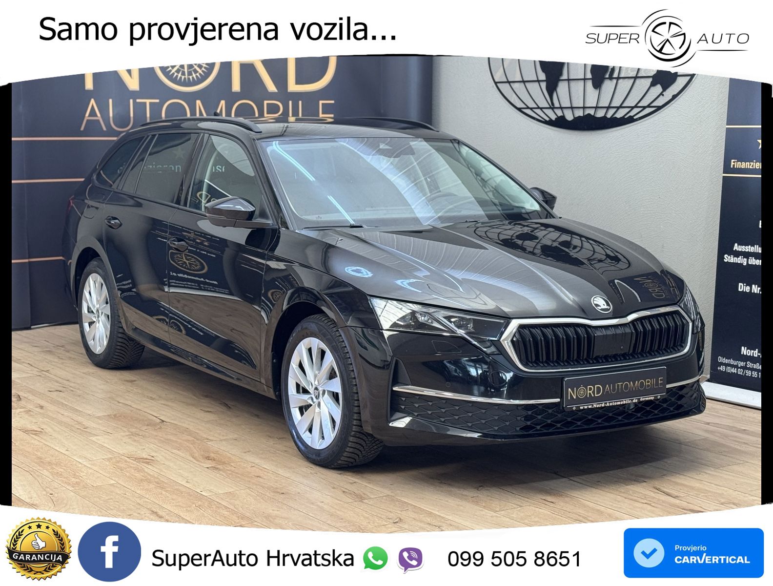 Škoda Octavia Combi 2.0 TDI (150 KS) DSG Selection MATRIX+GR SJED+KAM