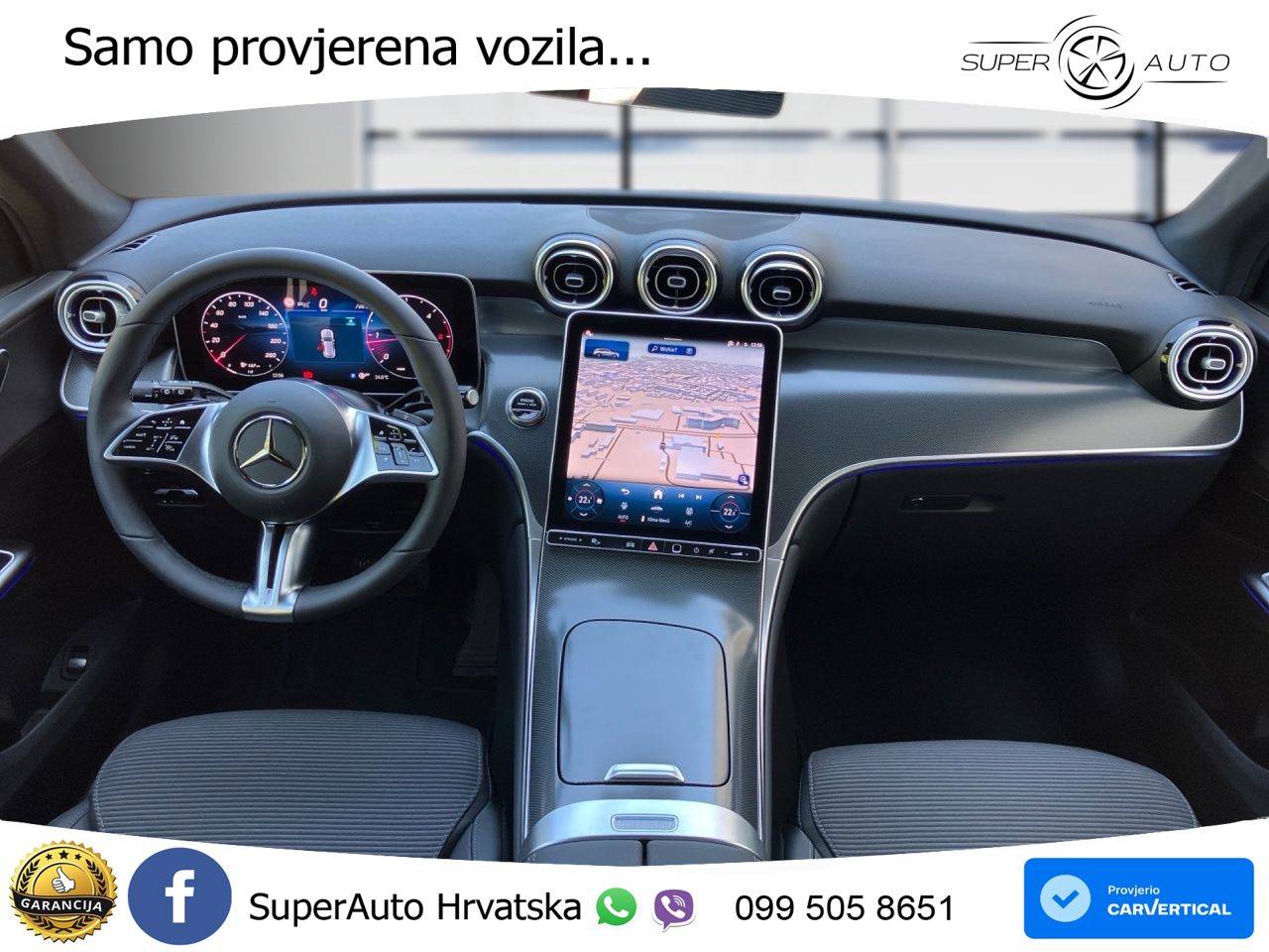 Mercedes GLC 200d (163 KS) 4MATIC 9G-TRONIC Avantgarde ZRAČNI+ACC+GR SJED+360