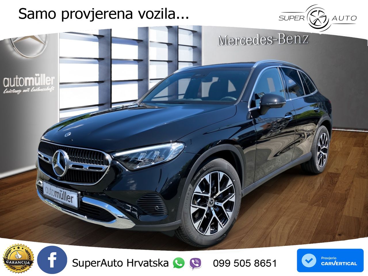 Mercedes GLC 200d (163 KS) 4MATIC 9G-TRONIC Avantgarde ZRAČNI+ACC+GR SJED+360