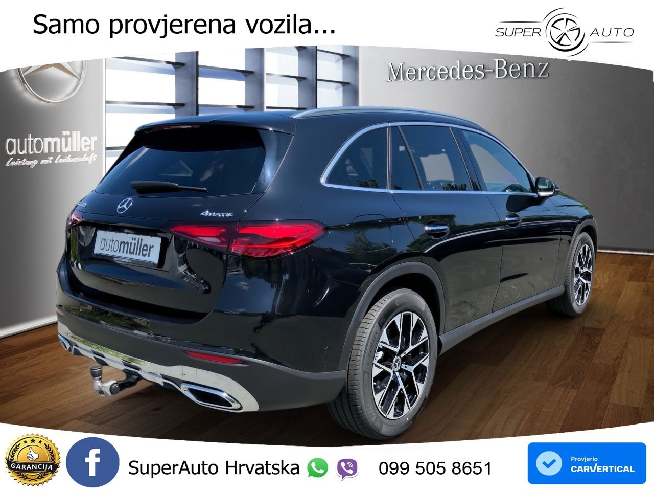 Mercedes GLC 200d (163 KS) 4MATIC 9G-TRONIC Avantgarde ZRAČNI+ACC+GR SJED+360