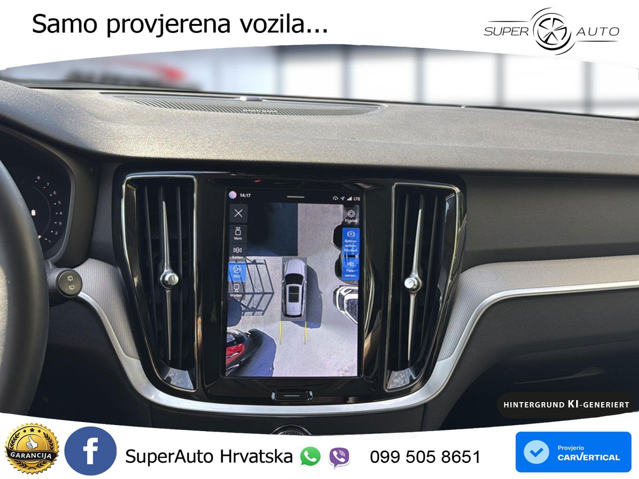 Volvo V60 2.0 B4 Benzin DCT LED+GR SJED+ACC