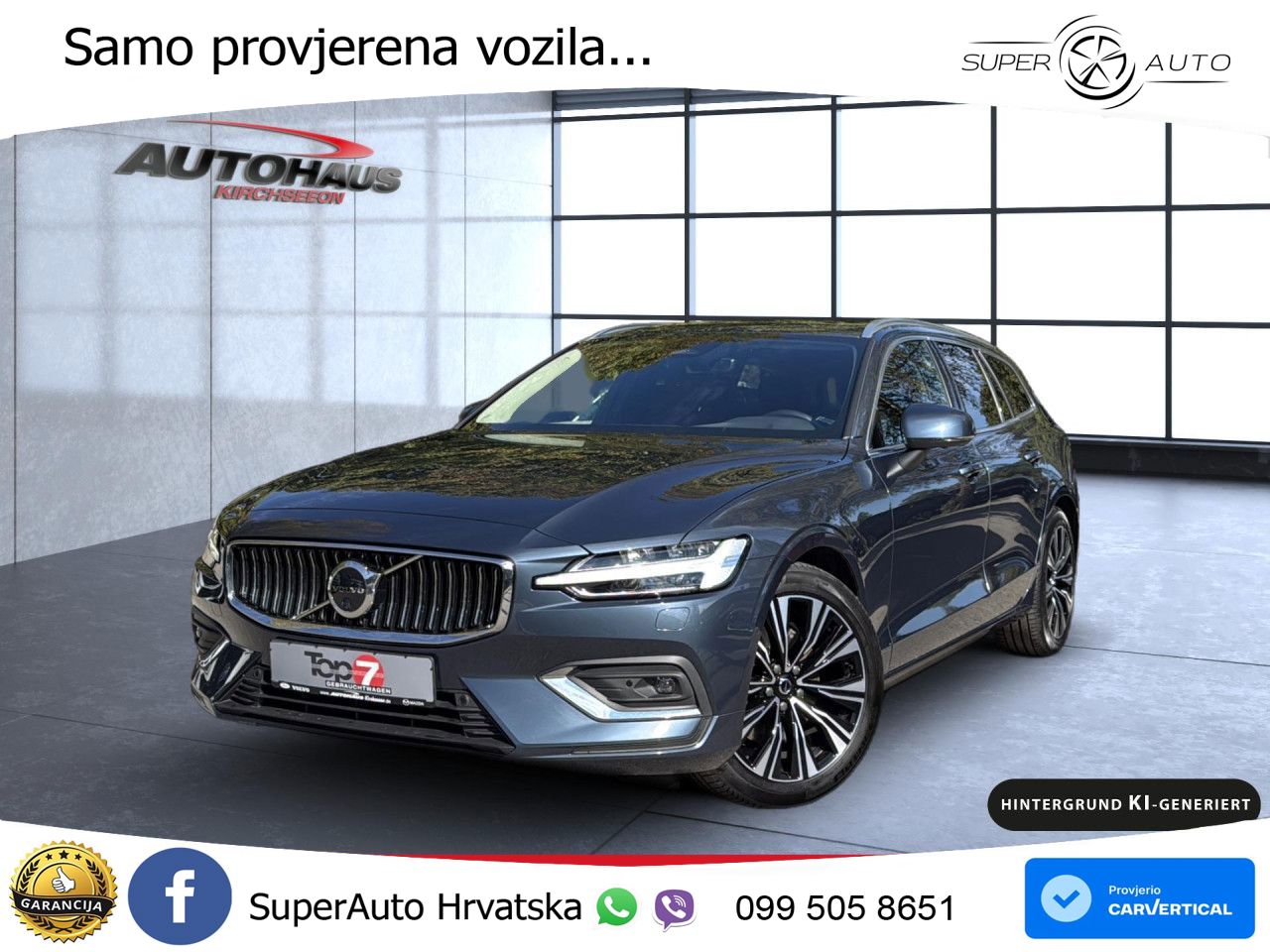 Volvo V60 2.0 B4 Benzin DCT LED+GR SJED+ACC